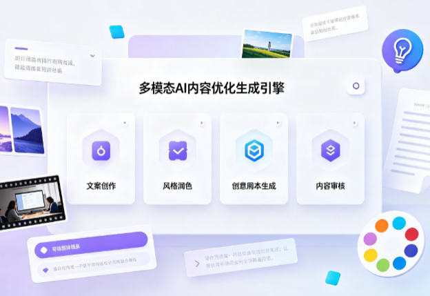 梅列区AI智能内容优化创新 多模态生成技术丰富数字内容创作生态