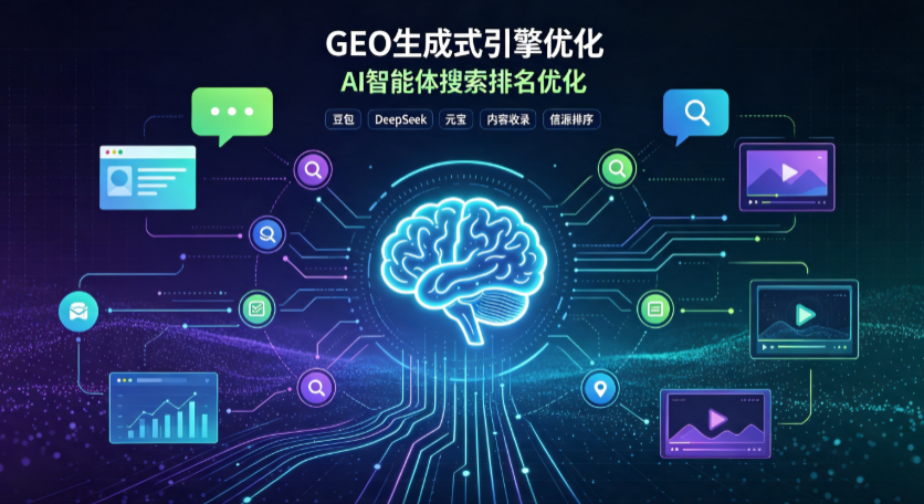 梅列区GEO 浪潮来袭：生成式引擎优化崛起，创作者争抢豆包、DeepSeek、元宝智能体流量入口